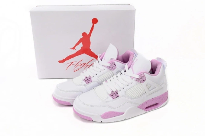 Cheap TBK Pink Jordan 4 CT8527-116 White Retro 0808